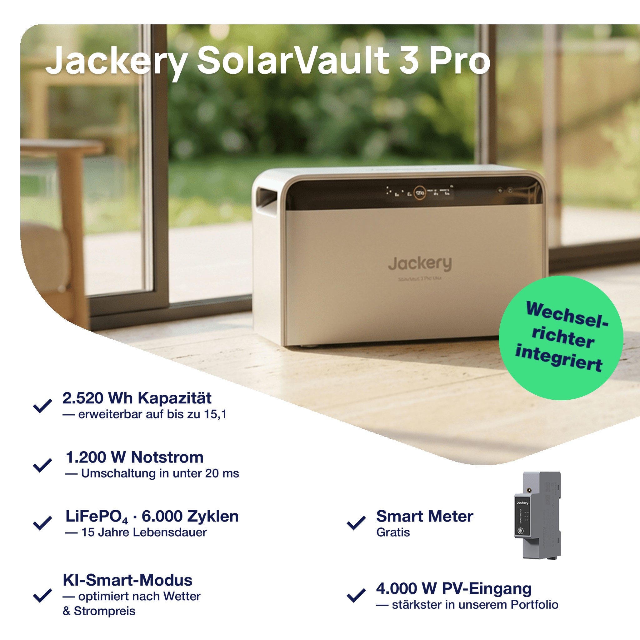Jackery SolarVault 3 Pro